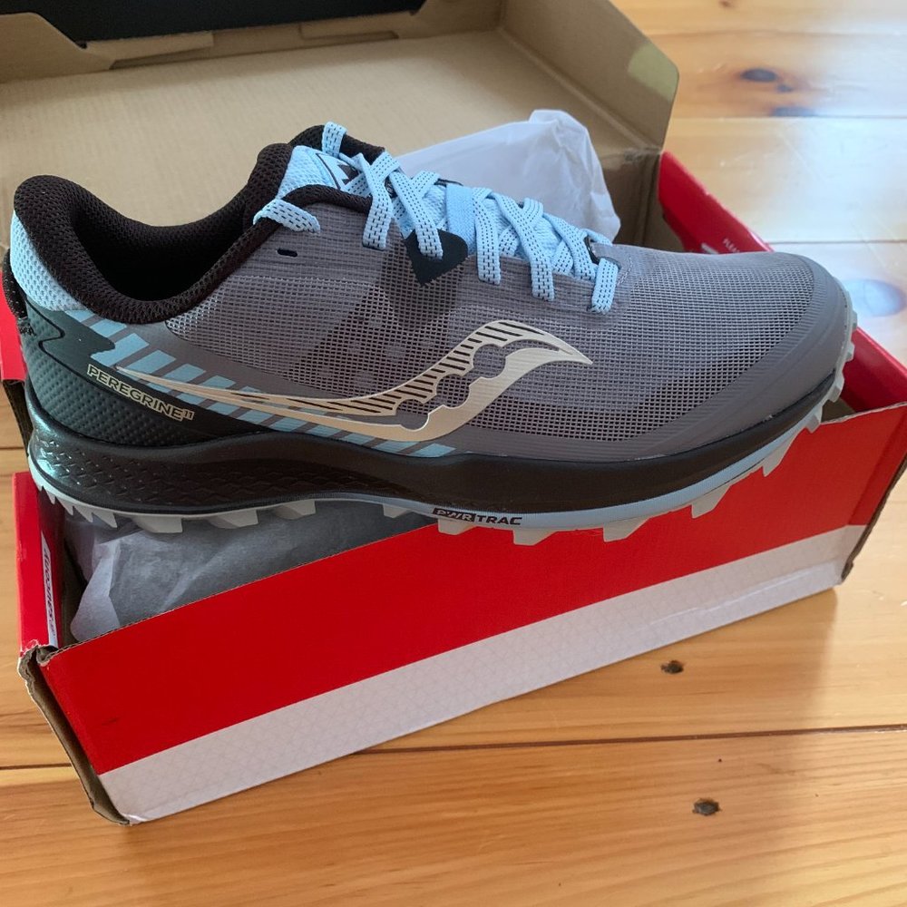 BRAND NEW NWT Womens Saucony Peregrine 11 trail running shoes size 8.5